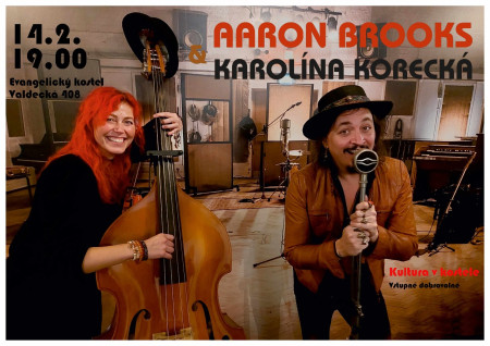 Aaron Books a Karolína Korecká 14.2. v Hořovicích